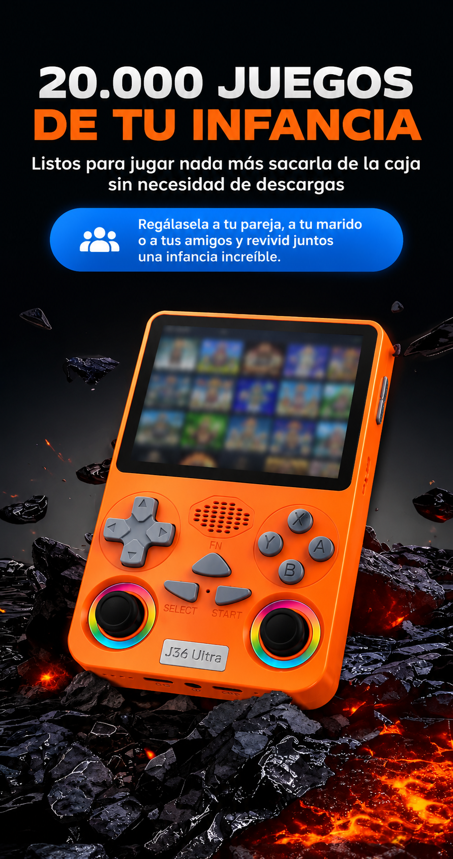 Consola Retro - PocketRewind